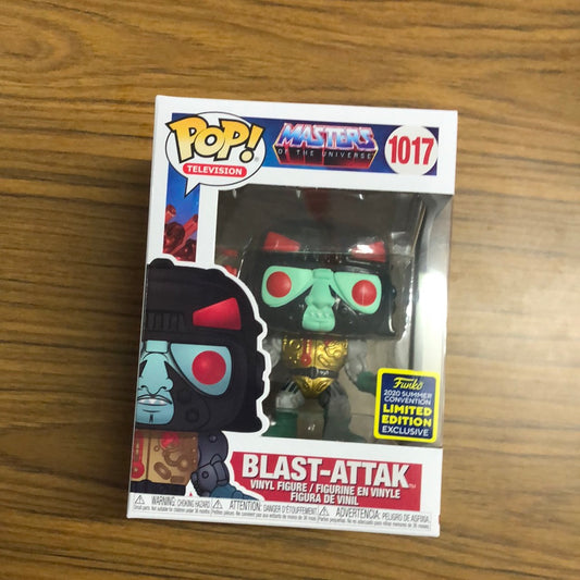 Funko Pop! Masters of the Universe Blast-Attack #1017 SDCC 2020 FRENLY BRICKS - Open 7 Days