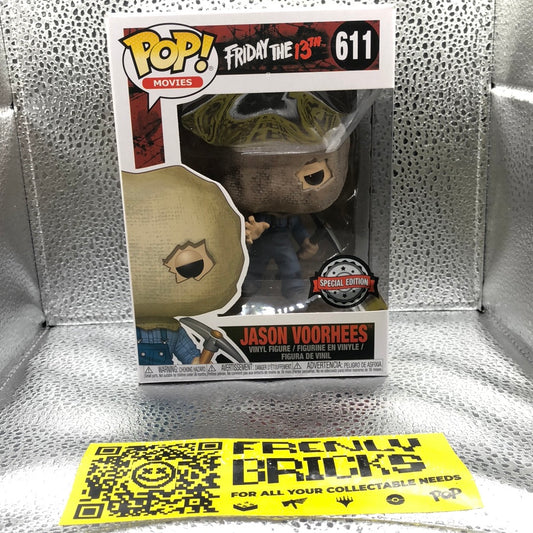 Funko Pop Jason Voorhees #611 Walgreens Exclusive Vinyl Figure Friday the 13th FRENLY BRICKS - Open 7 Days