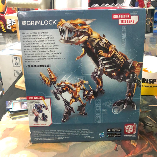 Transformers Age of Extinction Grimlock Leader Class FRENLY BRICKS - Open 7 Days