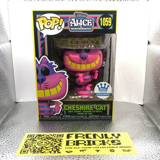 Disney CHESHIRE CAT * BLACKLIGHT * Funko Pop Vinyl Alice in Wonderland #1059 FRENLY BRICKS - Open 7 Days