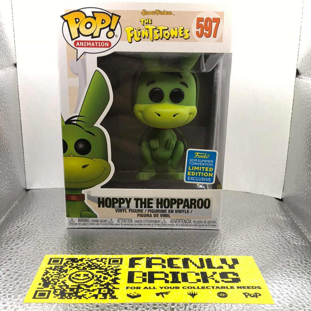 Funko Pop Animation - #597 Hoppy the Hopparoo - Flintstones FRENLY BRICKS - Open 7 Days