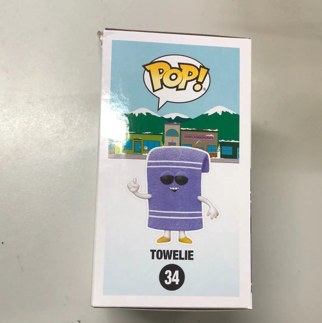 Funko Pop! Vinyl: South Park - Towelie (Flocked)(Exclusive) #34 FRENLY BRICKS - Open 7 Days