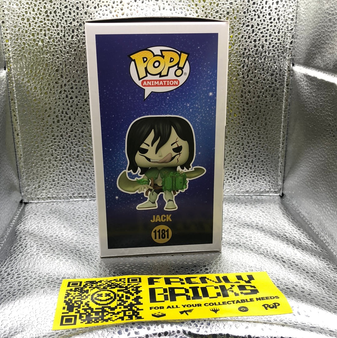 Black Clover Jack Winter Convention 2022 #1181 Funko POP! vinyl Figure FRENLY BRICKS - Open 7 Days