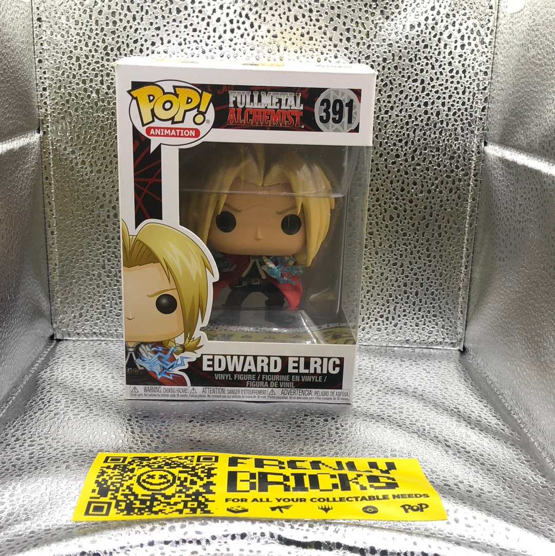 Funko Pop! Fullmetal Alchemist Edward Elric #391 FRENLY BRICKS - Open 7 Days