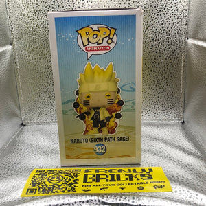 Funko Pop Animation Naruto Six Path Sage #932 Glow In The Dark Specialty Series FRENLY BRICKS - Open 7 Days