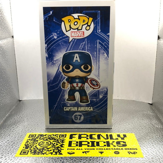 Funko Pop! Vinyl: Captain America #67 Avengers Age of Ultron Figure FRENLY BRICKS - Open 7 Days