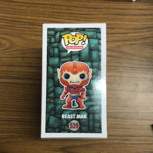 Funko Pop Masters Of The Universe Beast Man #539 Figure 2017 MOTU w/Protector FRENLY BRICKS - Open 7 Days