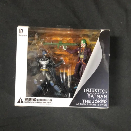 DC Collectibles Injustice Gods Among Us Batman vs Joker 2 pack Figures 3.75" FRENLY BRICKS - Open 7 Days