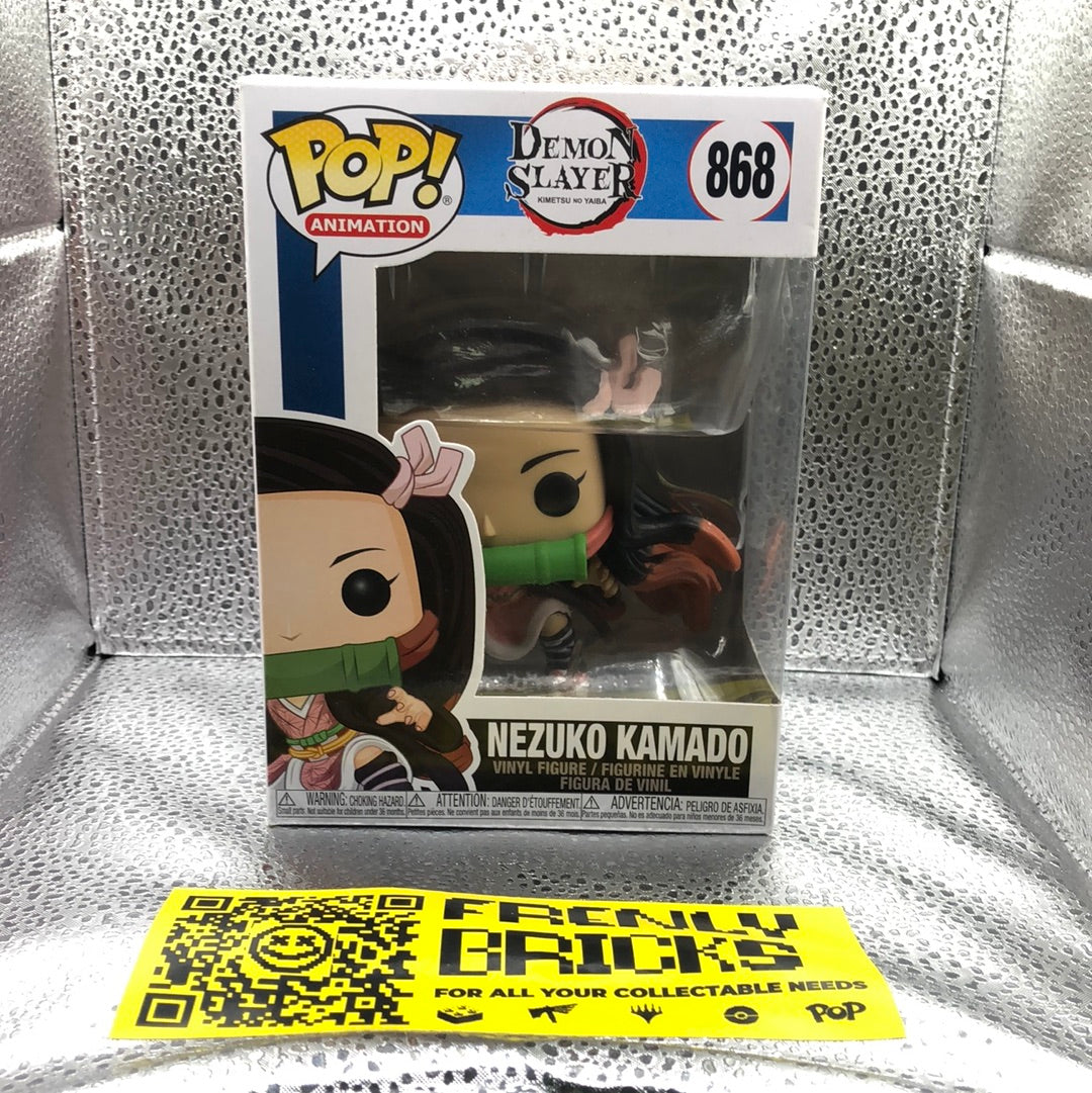 Funko Pop! ~ Demon Slayer - Nezuko Kamado Pop! Vinyl Figure #868 FRENLY BRICKS - Open 7 Days