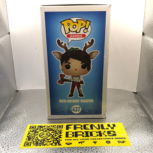 Funko POP! Games Fortnite Red-Nosed Raider #437 Action Vinyl Figure Collectible FRENLY BRICKS - Open 7 Days