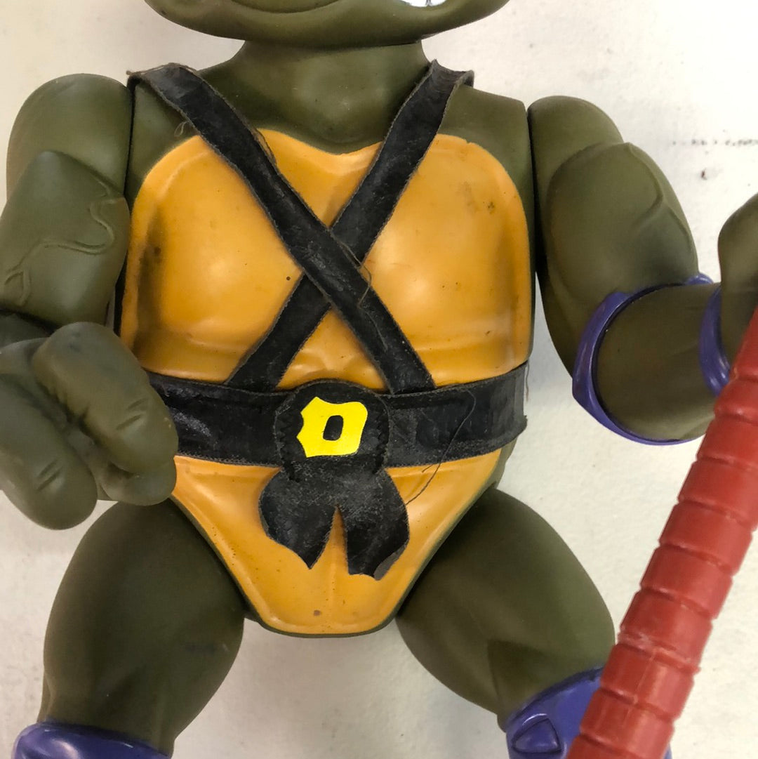 Vintage 1989 TMNT Teenage Mutant Ninja Turtles Donatello Large 13" Inch Figure FRENLY BRICKS - Open 7 Days