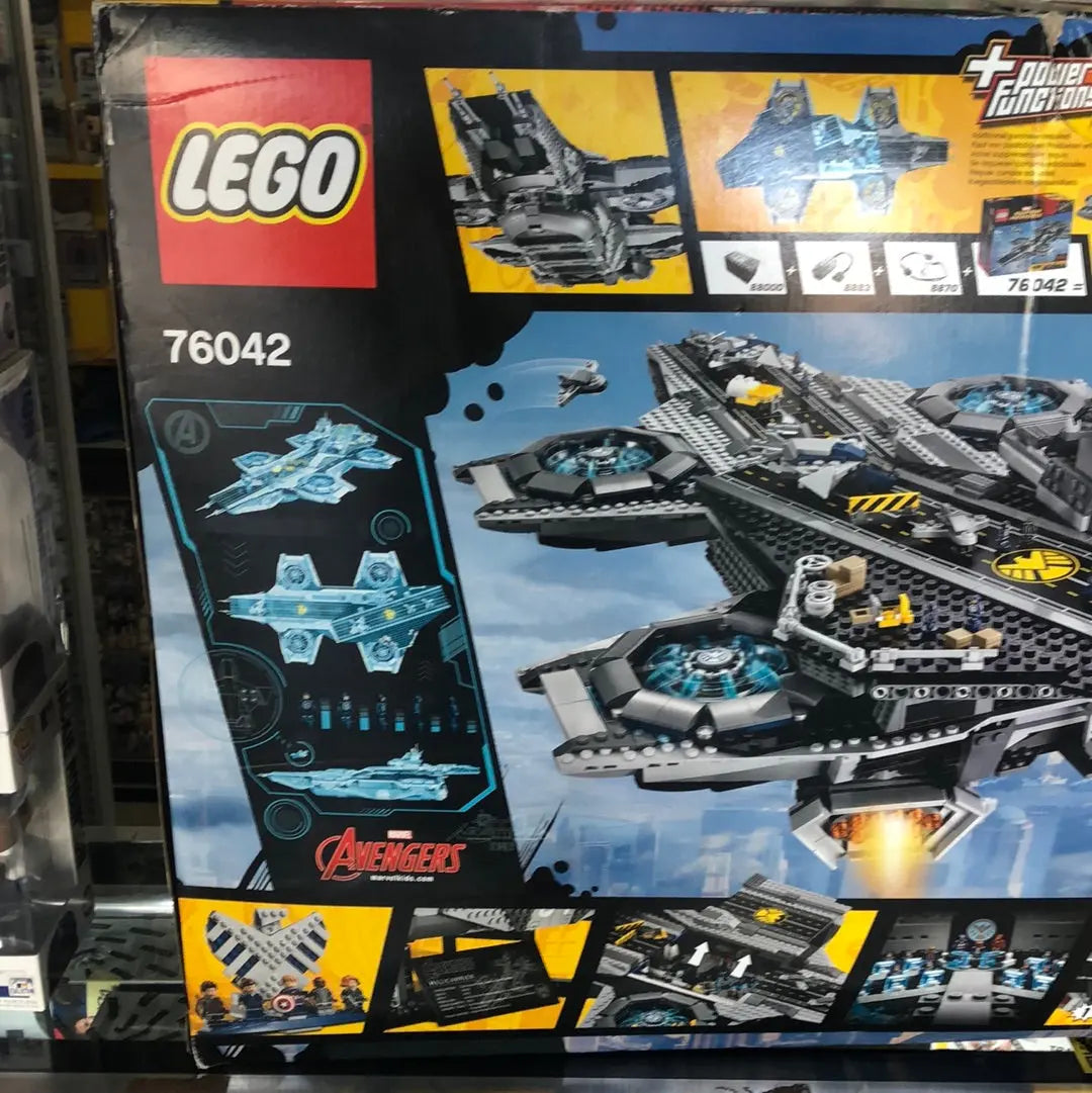 LEGO Marvel Super Heroes: The SHIELD Helicarrier (76042) Open Seal FRENLY BRICKS - Open 7 Days