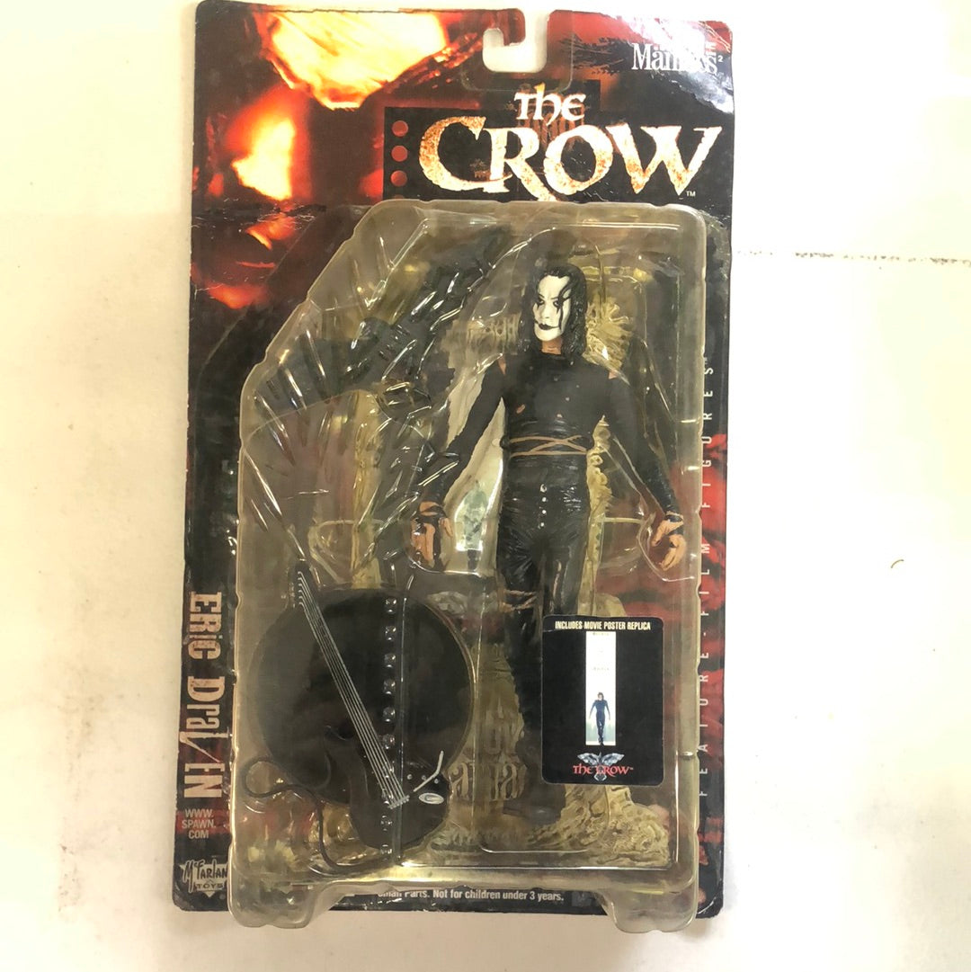 The Crow Eric Draven Movie Maniacs 1999 McFarlane Toys FRENLY BRICKS - Open 7 Days