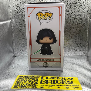 Luke Skywalker Hooded Funko Pop! Vinyl #501 Star Wars Exclusive GITD FRENLY BRICKS - Open 7 Days