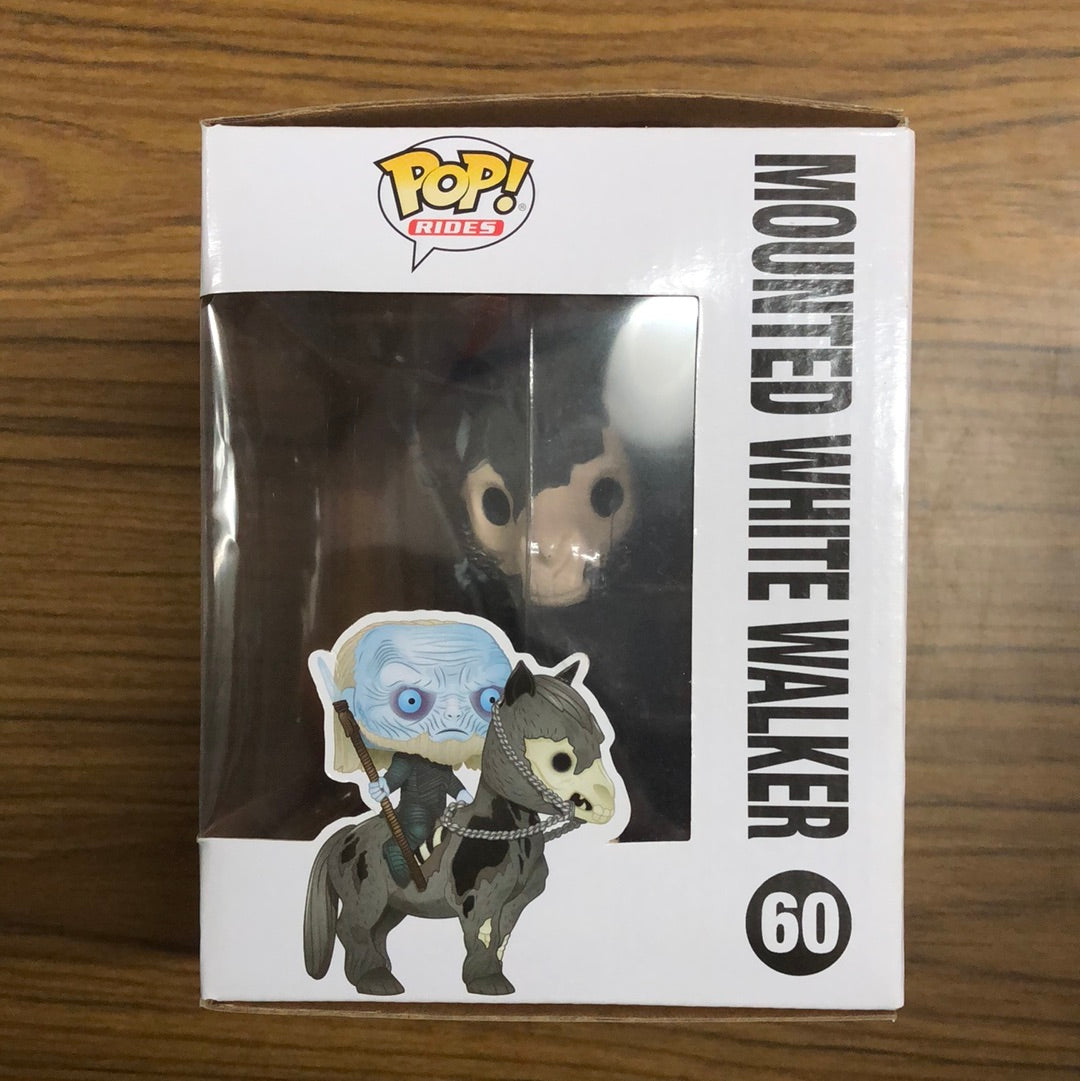 Games of Thrones Rides Funko Pop - Mounted White Walker - No. 60 FRENLY BRICKS - Open 7 Days