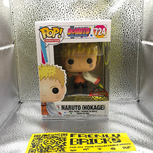 #724 NARUTO HOKAGE | FUNKO POP! BORUTO - Next Generation | Anime & Manga FRENLY BRICKS - Open 7 Days