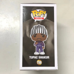 Funko Pop 2 PAC TUPAC SHAKUR #159 Rocks Vinyl Figure Protector NEW FRENLY BRICKS - Open 7 Days