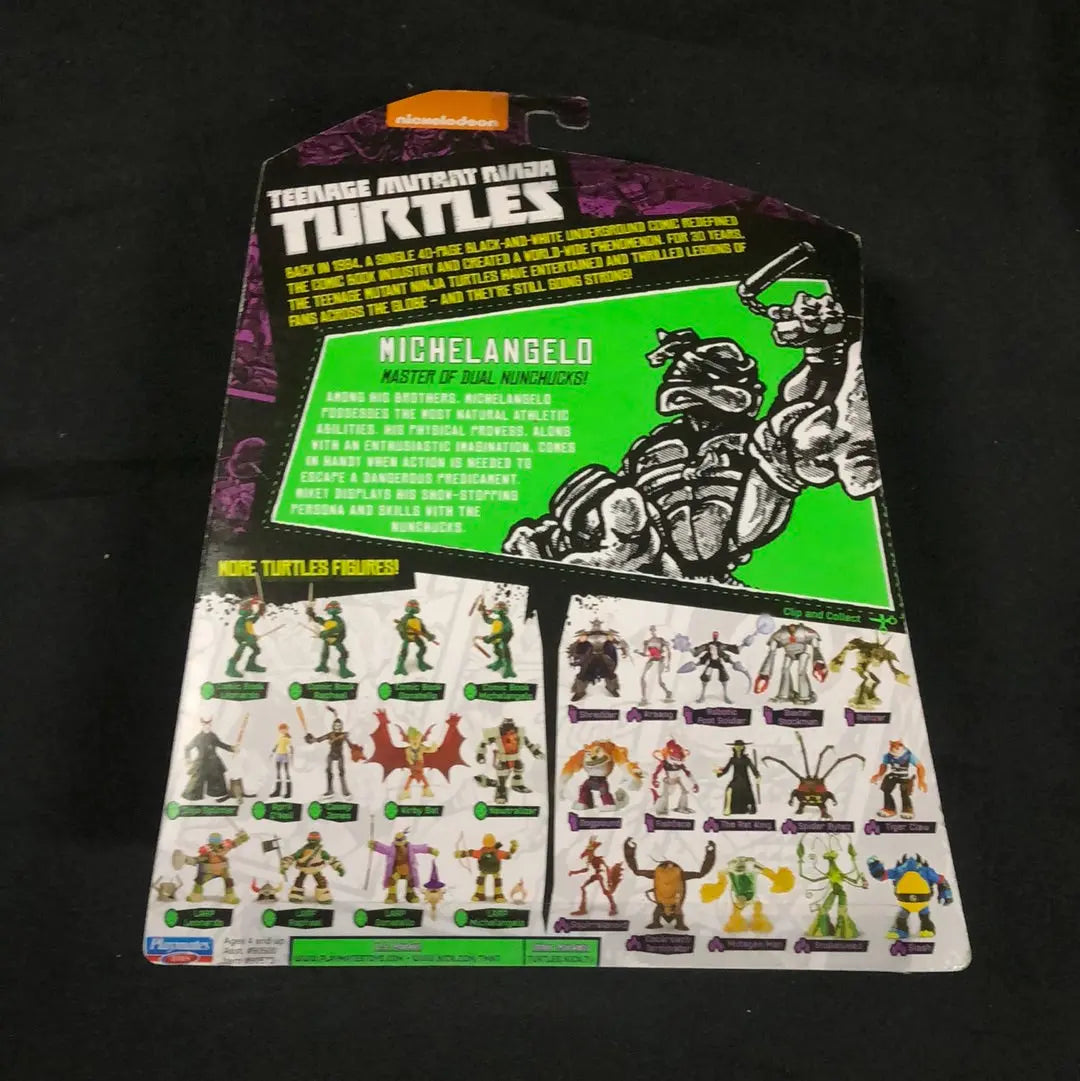 Teenage Mutant Ninja Turtles Original Comic Book Michelangelo Figure 2014 FRENLY BRICKS - Open 7 Days