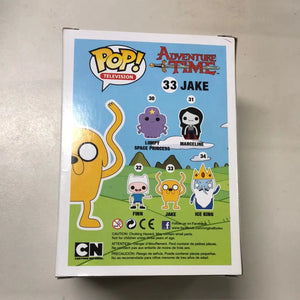 Adventure Time - Jake Pop! Viynl Figure NEW FRENLY BRICKS - Open 7 Days