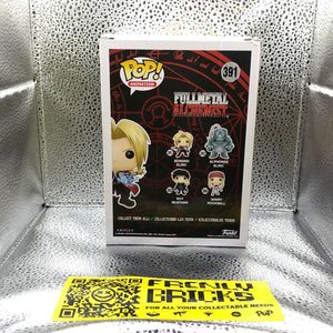 Funko Pop! Fullmetal Alchemist Edward Elric #391 FRENLY BRICKS - Open 7 Days