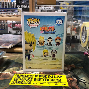 FUNKO POP VINYL NARUTO SHIPPUDEN MINATO NAMIKAZE #935 EXCLUSIVE FRENLY BRICKS - Open 7 Days