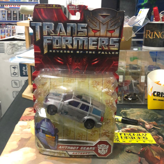 2009 Transformers Revenge of the Fallen Deluxe Class 6" Figure Autobot GEARS.NEW FRENLY BRICKS - Open 7 Days