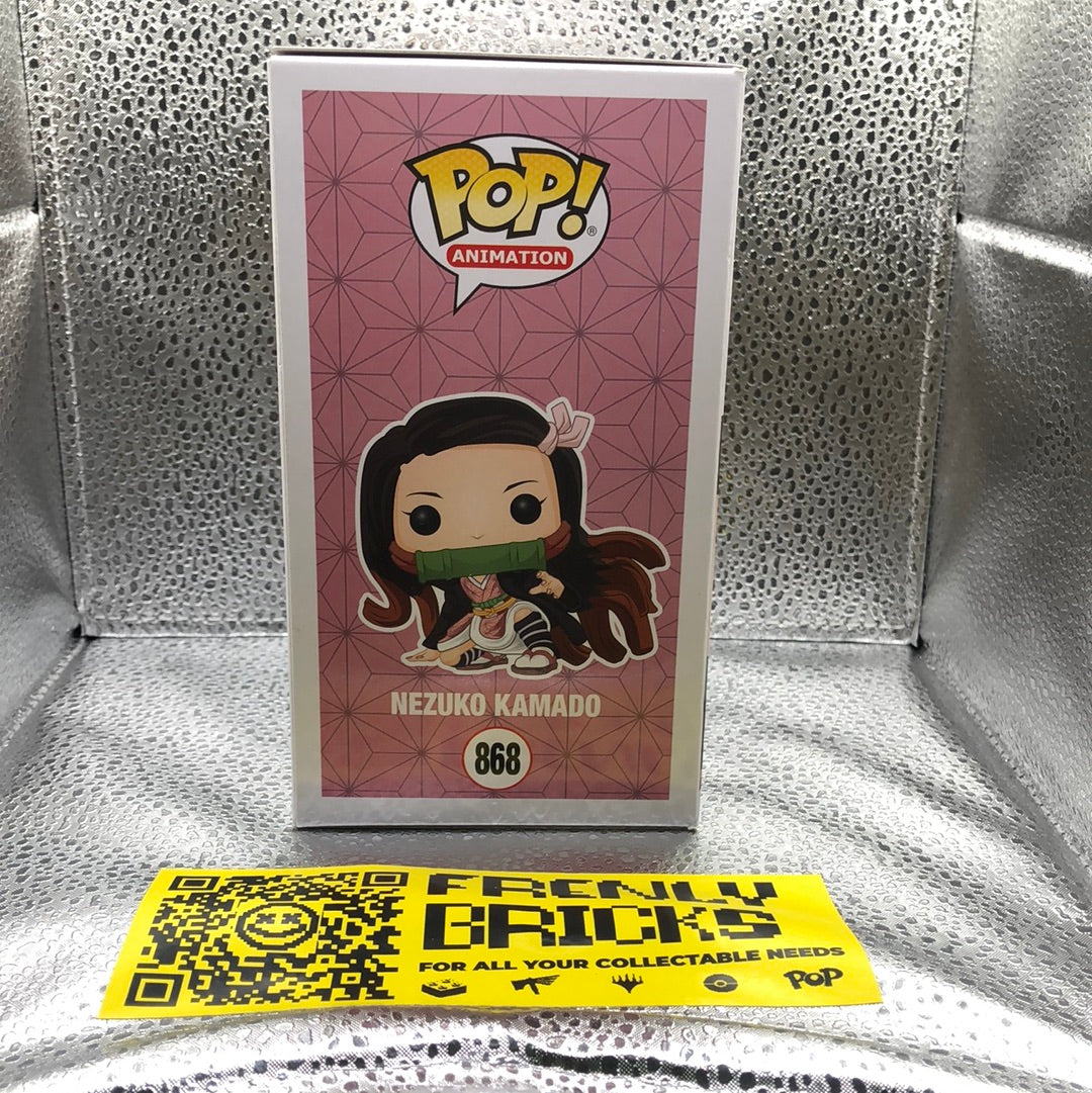 Funko Pop! ~ Demon Slayer - Nezuko Kamado Pop! Vinyl Figure #868 FRENLY BRICKS - Open 7 Days