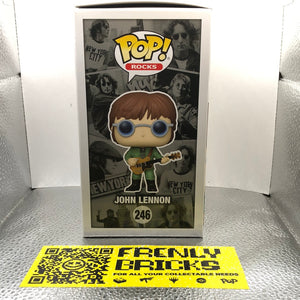 FUNKO POP ROCKS #246 JOHN LENNON MILITARY JACKET POP FRENLY BRICKS - Open 7 Days