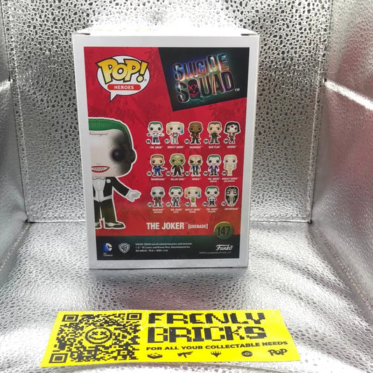 Funko Pop! Vinyl - The Joker - Grenade NYCC Exclusive 147 Suicide Squad FRENLY BRICKS - Open 7 Days