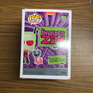 Funko POP! Television: Invader Zim - Zim & Gir #920 - Exclusive w/ Protector FRENLY BRICKS - Open 7 Days