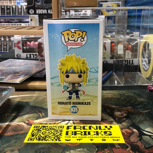 FUNKO POP VINYL NARUTO SHIPPUDEN MINATO NAMIKAZE #935 EXCLUSIVE FRENLY BRICKS - Open 7 Days