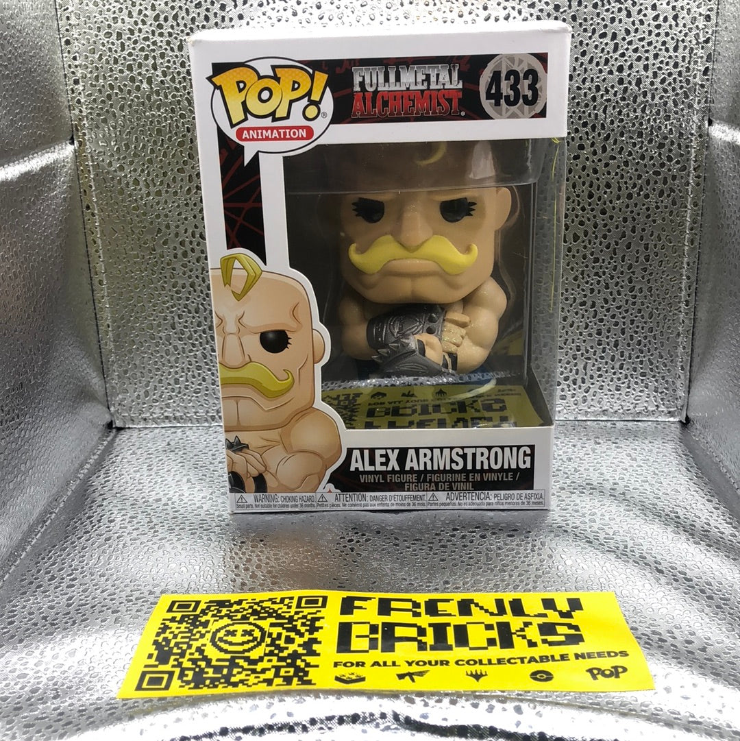 Alex Armstrong - Funko Pop Vinyl Figure #433  Full Metal Alchemist FRENLY BRICKS - Open 7 Days