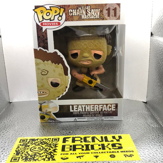 FUNKO Pop! Leatherface Texas Chainsaw Massacre #11 Vinyl Figure FRENLY BRICKS - Open 7 Days