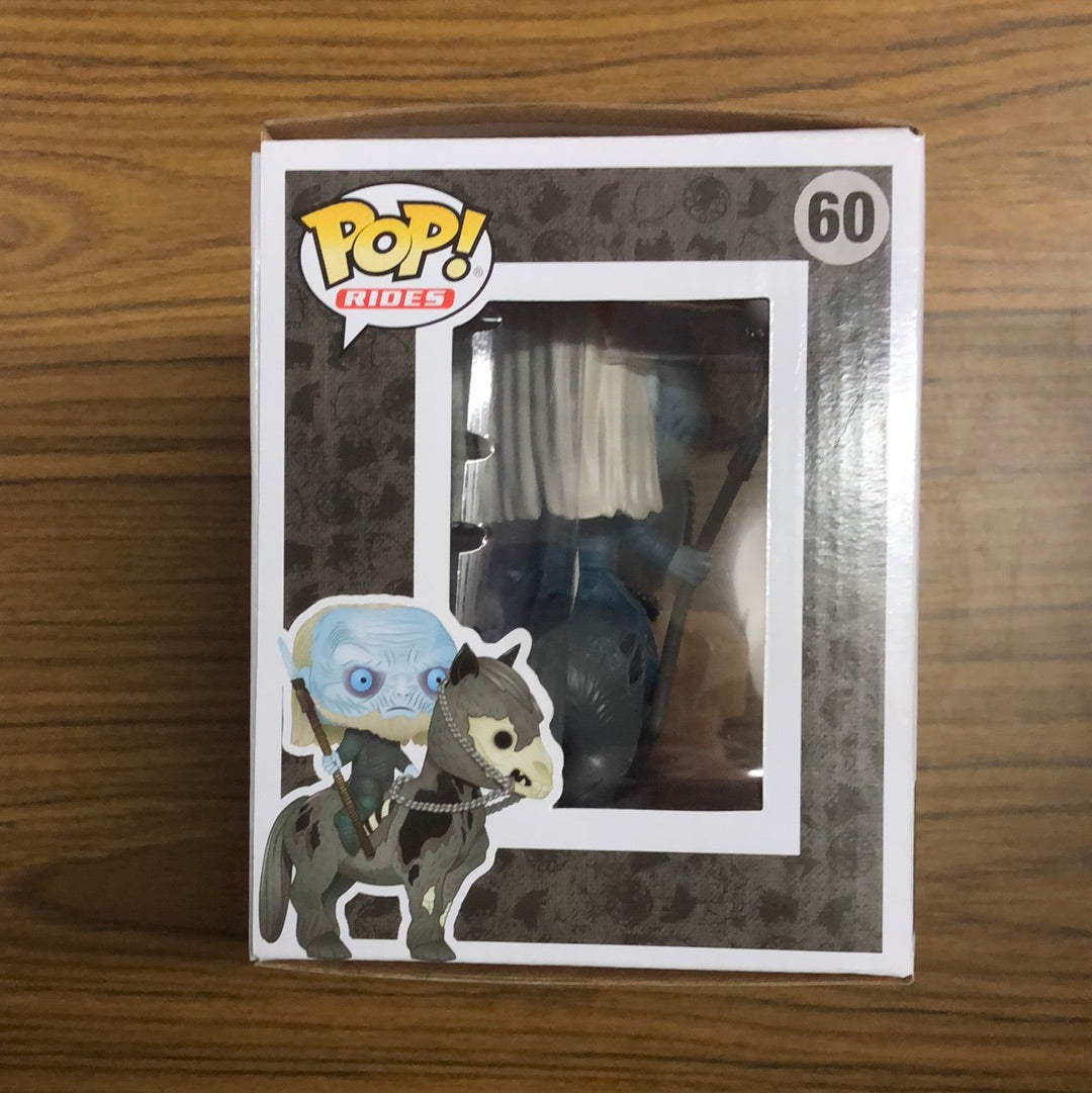 Games of Thrones Rides Funko Pop - Mounted White Walker - No. 60 FRENLY BRICKS - Open 7 Days