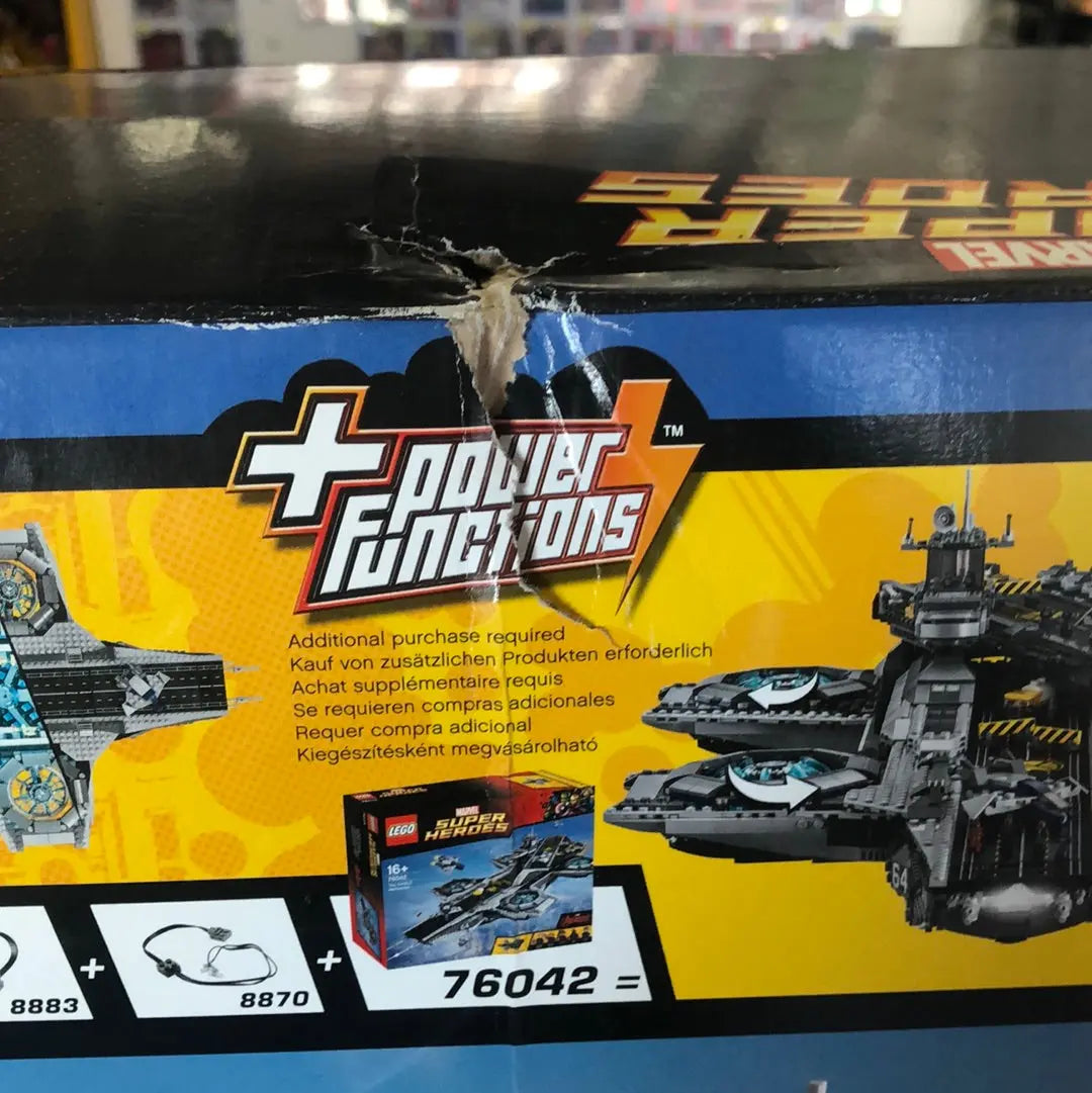 LEGO Marvel Super Heroes: The SHIELD Helicarrier (76042) Open Seal FRENLY BRICKS - Open 7 Days