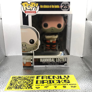 Funko Pop Hannibal Lecter # 25 The Silence Of The Lambs Vinyl Figure FRENLY BRICKS - Open 7 Days