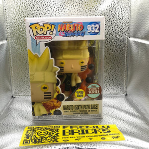 Funko Pop Animation Naruto Six Path Sage #932 Glow In The Dark Specialty Series FRENLY BRICKS - Open 7 Days