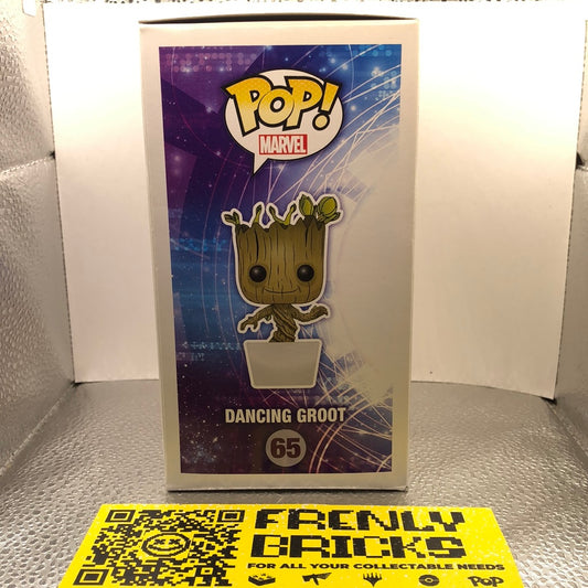 Groot Pop 65 White Pot - Marvel Guardians of the Galaxy Funko Pop! Vinyl 2014 FRENLY BRICKS - Open 7 Days