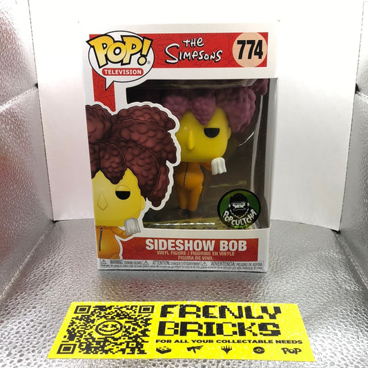 Funko Pop! ~ The Simpson Sideshow Bob Pop! Vinyl Figure #774 + FREE PROTECTOR FRENLY BRICKS - Open 7 Days