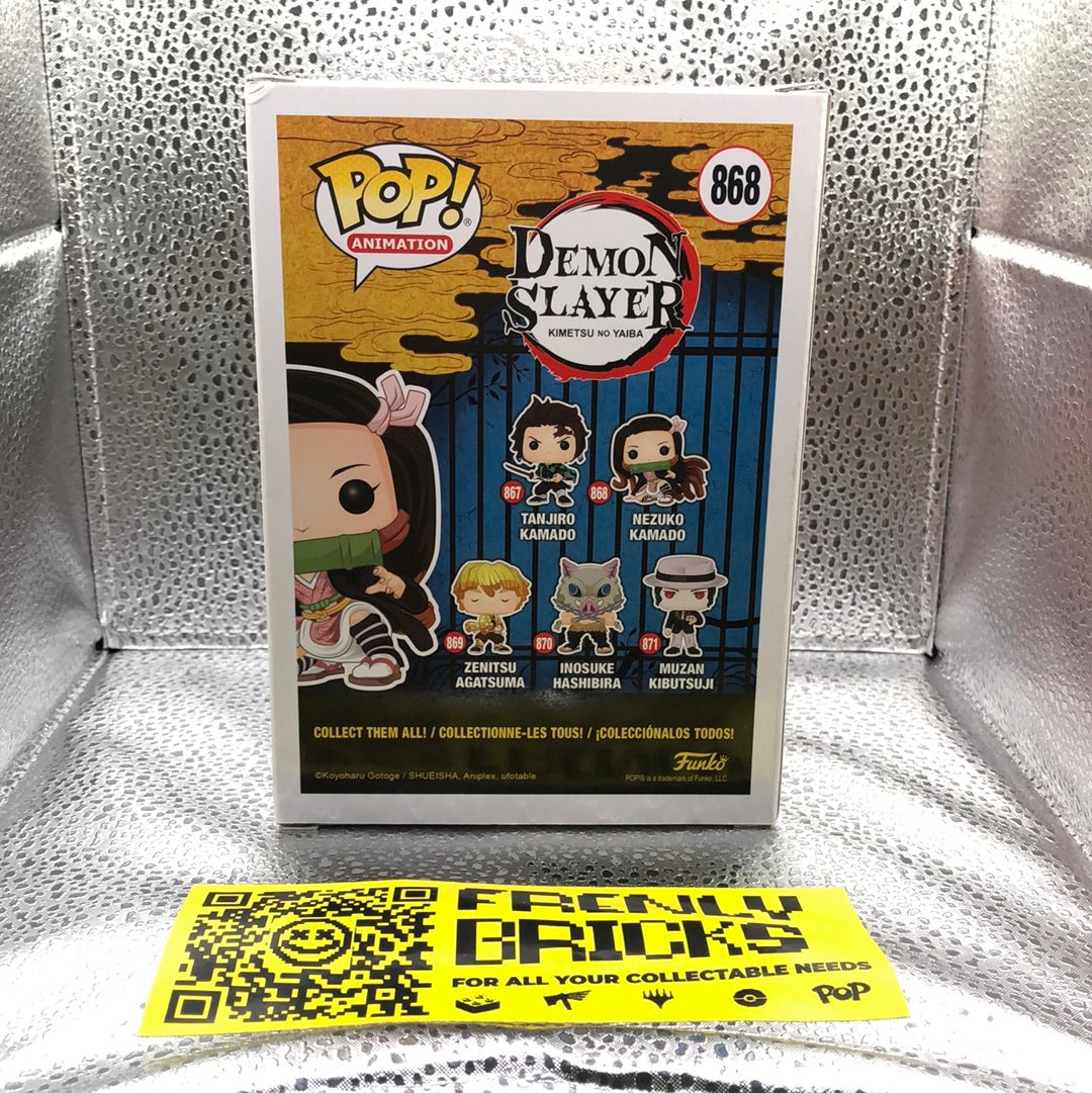 Funko Pop! ~ Demon Slayer - Nezuko Kamado Pop! Vinyl Figure #868 FRENLY BRICKS - Open 7 Days