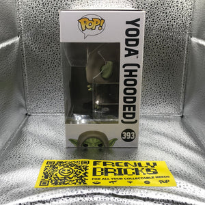 Funko Pop! Vinyl: Star Wars - Yoda (Hooded)  #393 FRENLY BRICKS - Open 7 Days