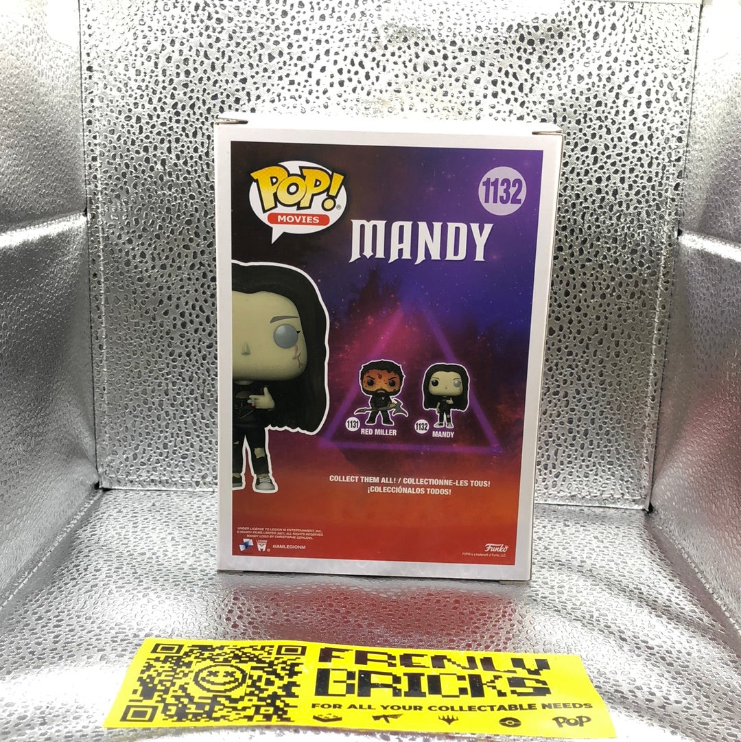 Funko Pop! Movies: Mandy #1132 FRENLY BRICKS - Open 7 Days