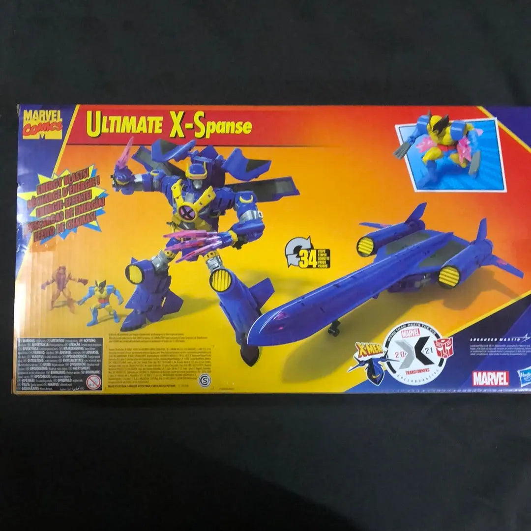 MARVEL Comics Transformer X-Men Mash-Up 8.5" Ultimate X-Spanse Action Figure FRENLY BRICKS - Open 7 Days