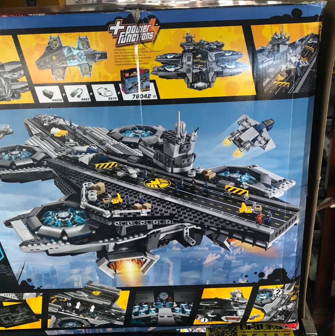 LEGO Marvel Super Heroes: The SHIELD Helicarrier (76042) Open Seal FRENLY BRICKS - Open 7 Days