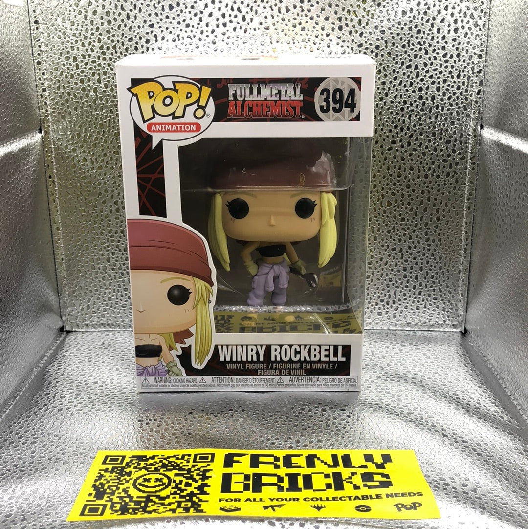 Full Metal Alchemist - Winry Rockbell - #394 - Funko Pop! FRENLY BRICKS - Open 7 Days