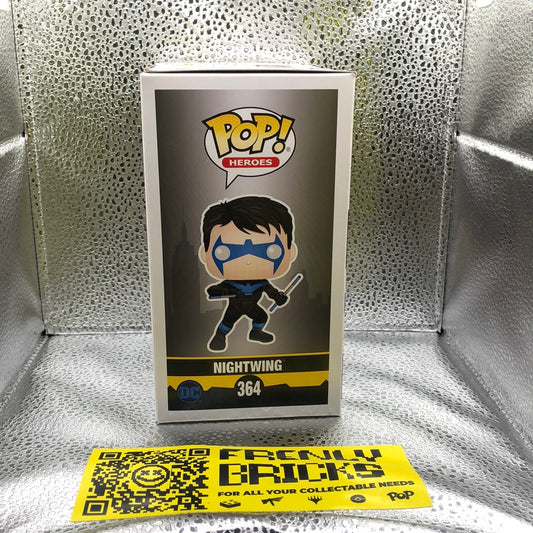 Funko POP Vinyl - Heroes - Batman - Nightwing - #364 - FC 2020 FRENLY BRICKS - Open 7 Days