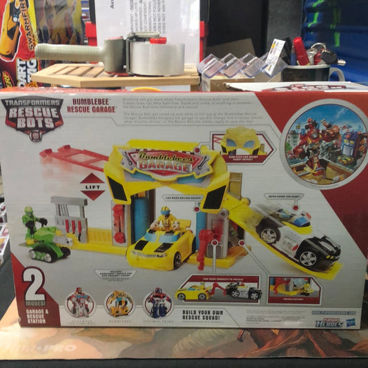 Transformers Rescue Bots Bumblebee Garage & Rescue Station FRENLY BRICKS - Open 7 Days