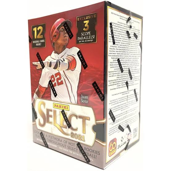 2021 Panini Select Baseball 3-Pack Blaster Box (Scope Parallels!) FRENLY BRICKS - Open 7 Days