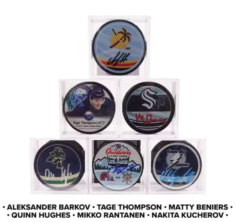 2024/25 Hit Parade Autographed Hockey Puck Platinum Edition Series 1 Hobby Box - Alexander Ovechkin FRENLY BRICKS - Open 7 Days