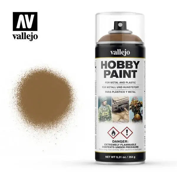 Vallejo Aerosol - Leather Brown 400ml FRENLY BRICKS - Open 7 Days